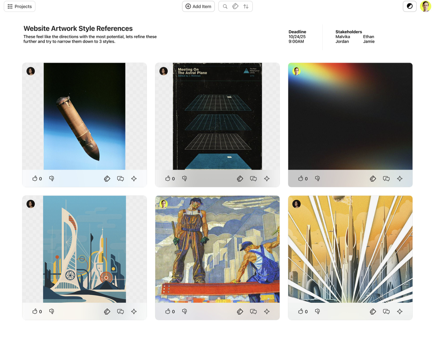 Shmood Portfolio View